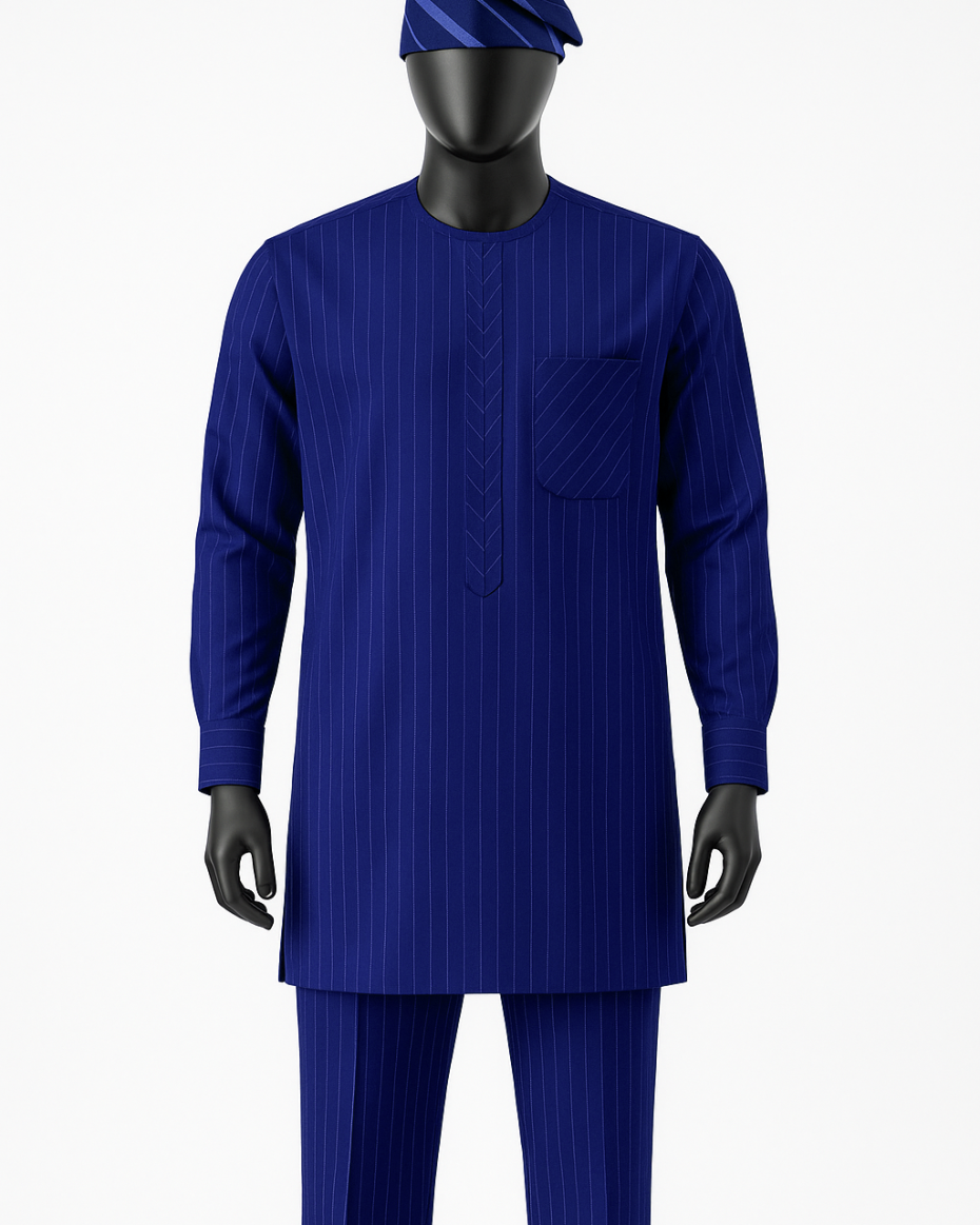 Ose Stripped Kaftan